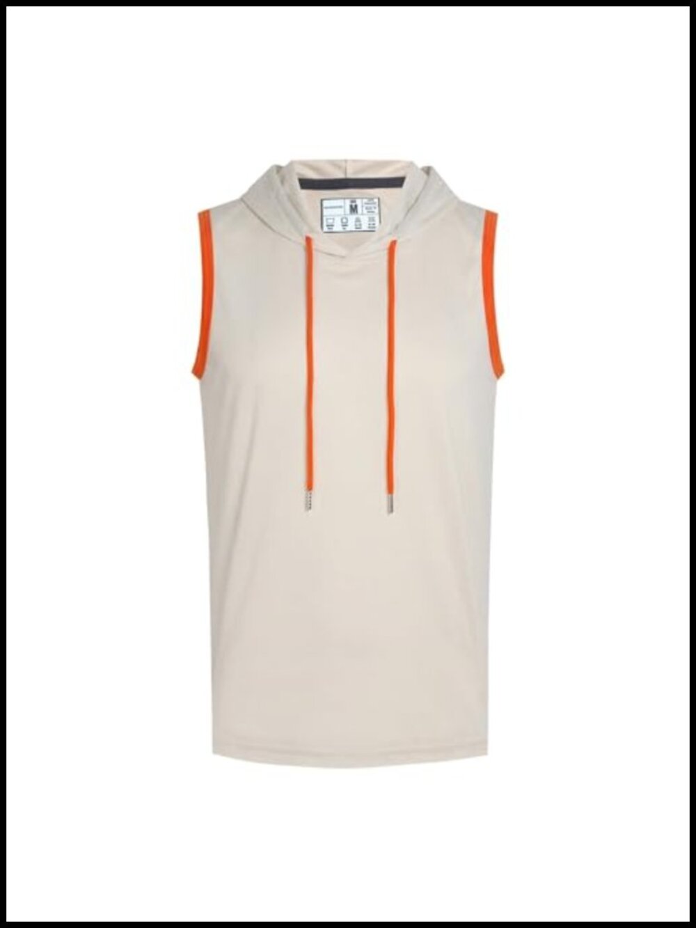 Men's Sleeveless Hooded Tank Top Gym Workout Muscle Shirt